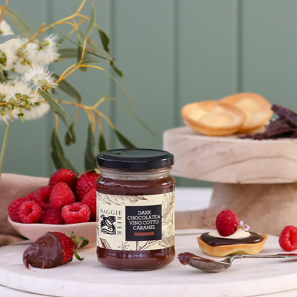 Dark Chocolate & Vino Cotto Caramel 250g - Image 3