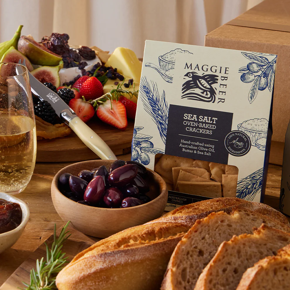Gourmet Entertaining Hamper with Non-alcoholic Chardonnay - Image 3
