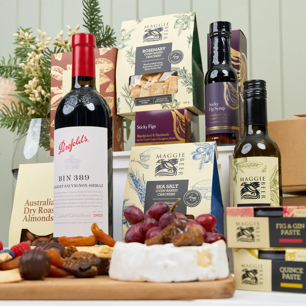 Maggie Beer Opulent Foodie Hamper with Penfolds Bin 389 - Image 3