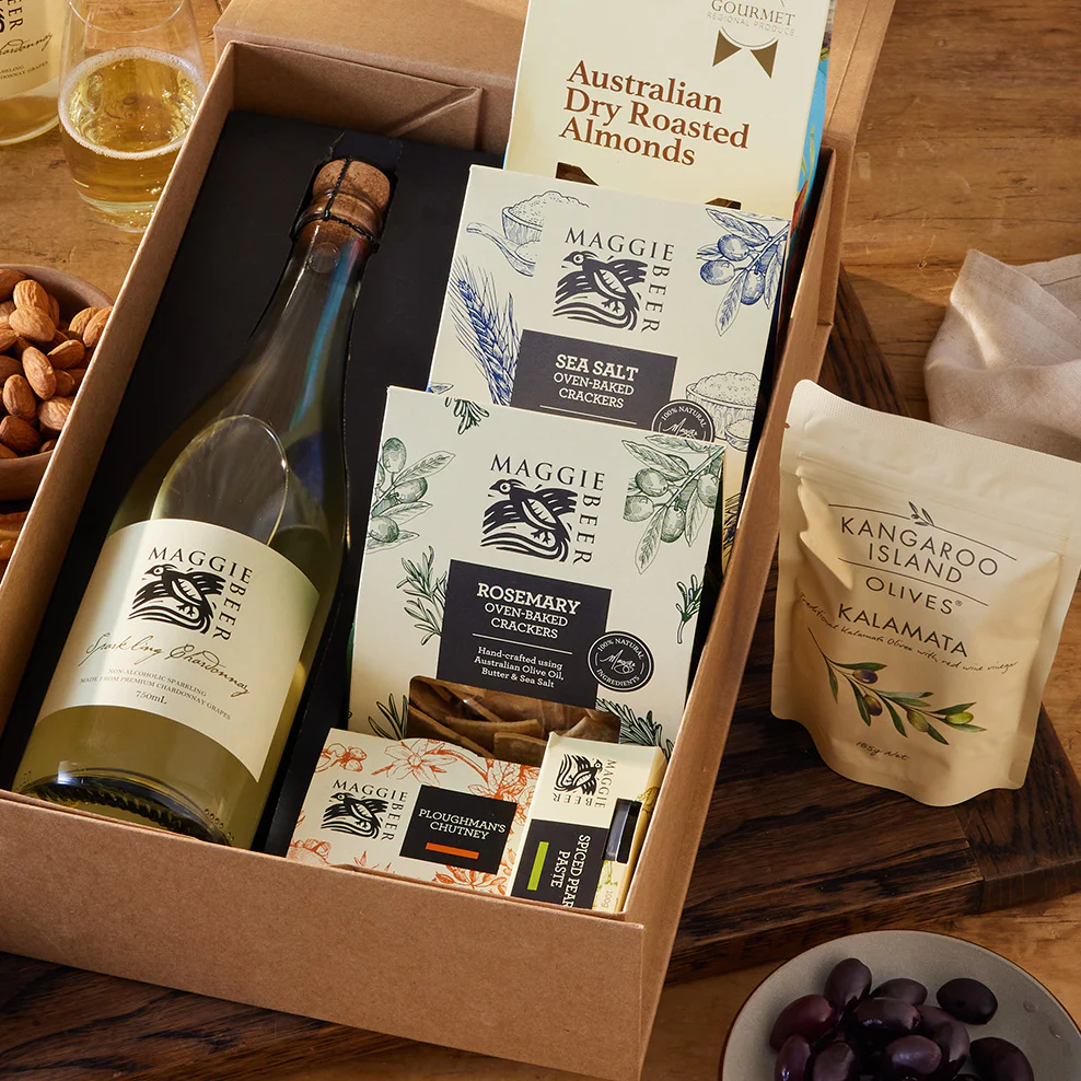 Maggie's Gourmet Grazing Hamper with Sparkling Chardonnay - Image 3